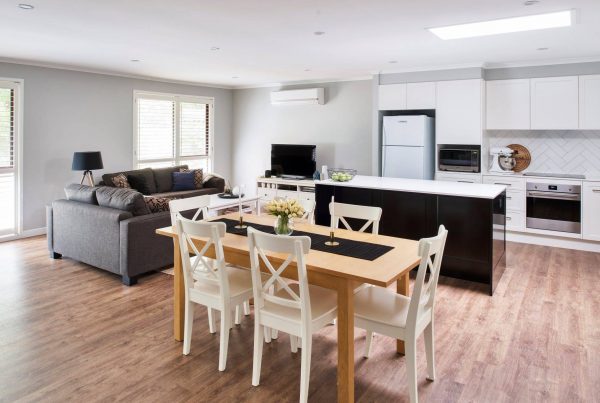 River City Constructions Belclare open plan living dining kitchen